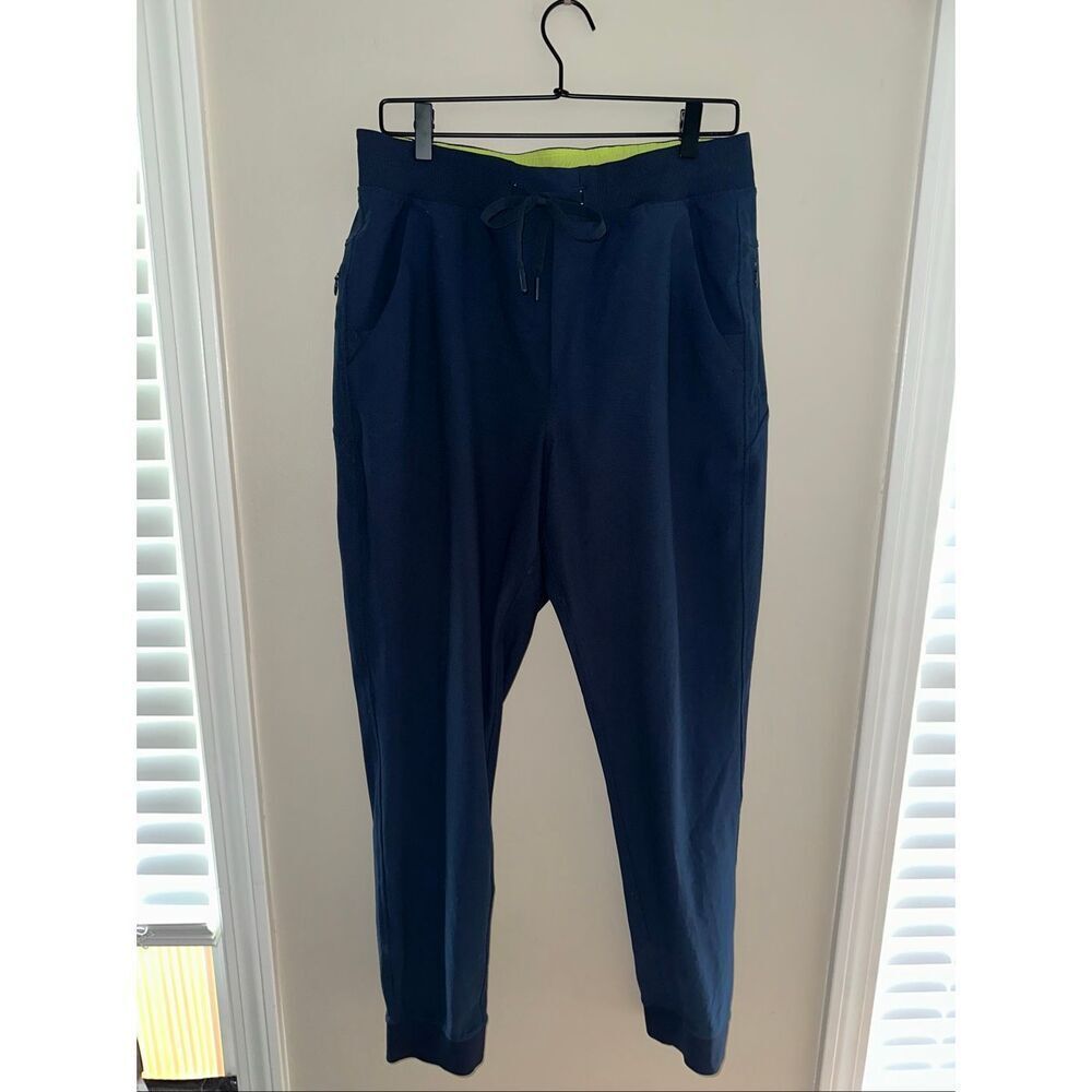 Birddogs Navy Men's Joggers Built in Spandex Large